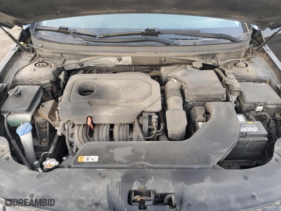 2016 Hyundai Sonata 2.4L Sport with VIN 5NPE34AF7GH269455, listed as a Copart auction lot 89130425 with 129,830 mi miles and Salvage Title. Bid and sale history available at carsss.com. Image 11.