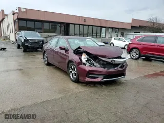2016 Honda Accord Sedan LX with VIN 1HGCR2F31GA081385, listed as a Copart auction lot 50977415 with 129,129 mi miles and Salvage Title. Bid and sale history available at carsss.com. Image 11.
