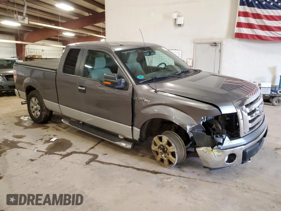 2009 Ford F-150 XL with VIN 1FTPX14V59FB27455, listed as a Copart auction lot 53054955 with 64,443 mi miles and Clean Title. Bid and sale history available at carsss.com. Image 4.