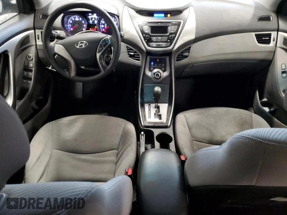 2013 Hyundai Elantra GLS с VIN 5NPDH4AE9DH317408, выставлен на аукционе Copart как лот 58868635 с пробегом 126 094 миль миль и Чистый • Clean title. История ставок и продаж доступна на DreamBid. Изображение 8.