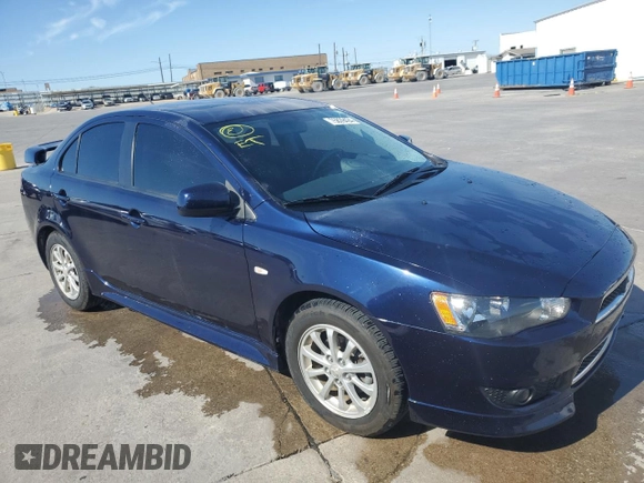 2013 Mitsubishi Lancer ES with VIN JA32U2FU8DU011201, listed as a Copart auction lot 75839424 with 105,526 mi miles and Salvage Title. Bid and sale history available at DreamBid. Image 4.