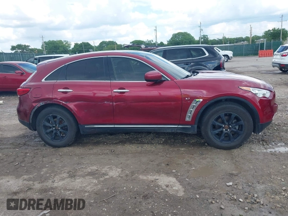 2017 Infiniti QX70 с VIN JN8CS1MW6HM413089, выставлен на аукционе IAAI как лот 42183828 с пробегом 121 920 миль миль и . История ставок и продаж доступна на DreamBid. Изображение 13.