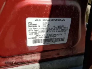 2003 Infiniti G35 w/Leather with VIN JNKCV51E63M019749, listed as a Copart auction lot 53346205 with 156,998 mi miles and Salvage Title. Bid and sale history available at DreamBid. Image 12.