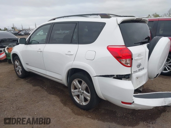 2006 Toyota RAV4 Sport with VIN JTMZK32VX65005262, listed as a IAAI auction lot 42185327 with 224,198 mi miles. Bid and sale history available at carsss.com. Image 3.