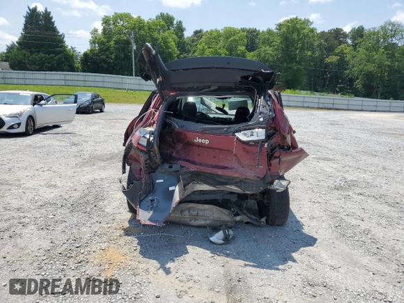 2019 Jeep Cherokee Limited with VIN 1C4PJMDX1KD345303, listed as a Copart auction lot 59298185 with 166,168 mi miles and Salvage title. Bid and sale history available at DreamBid. Image 6.