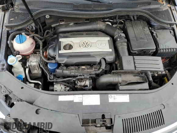 2013 Volkswagen CC Sport with VIN WVWBP7AN4DE508648, listed as a Copart auction lot 85769284 with 88,300 mi miles and Salvage Title. Bid and sale history available at carsss.com. Image 11.