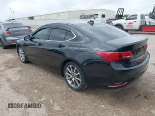 2015 Acura TLX V6 Tech with VIN 19UUB2F50FA019114, listed as a IAAI auction lot 41933324 with 108,583 mi miles. Bid and sale history available at carsss.com. Image 3.