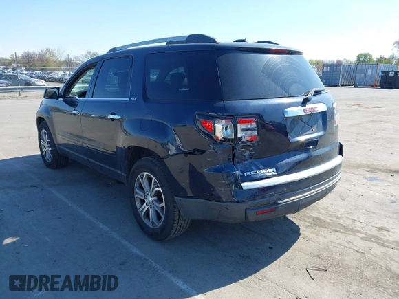 2016 GMC Acadia SLT with VIN 1GKKRSKDXGJ161202, listed as a IAAI auction lot 41887851 with 149,839 mi miles. Bid and sale history available at carsss.com. Image 3.