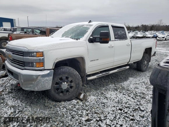 2015 Chevrolet Silverado 3500HD LT with VIN 1GC4KZE8XFF618267, listed as a Copart auction lot 87687325 with 156,087 mi miles and Non Repairable. Bid and sale history available at carsss.com. Image 1.