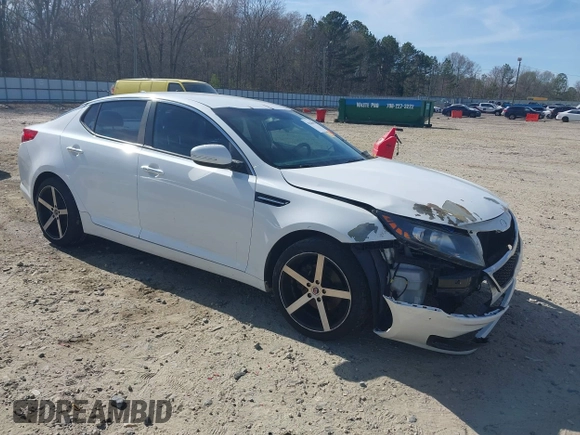 2012 Kia Optima LX with VIN 5XXGM4A72CG047054, listed as a IAAI auction lot 41840945 with 141,615 mi miles and . Bid and sale history available at carsss.com. Image 1.