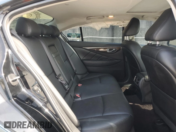 2018 Infiniti Q50 Luxe with VIN JN1EV7AP6JM351908, listed as a Copart auction lot 58056805 with 72,363 mi miles and Salvage title. Bid and sale history available at DreamBid. Image 10.