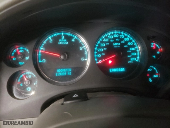 2007 Chevrolet Avalanche LT w/2LT with VIN 3GNEC12JX7G110110, listed as a Copart auction lot 81234844 with 119,389 mi miles and Salvage Title. Bid and sale history available at carsss.com. Image 9.