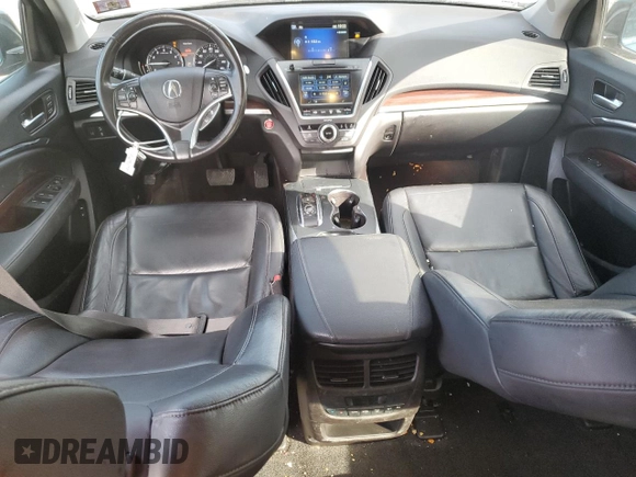 2016 Acura MDX with VIN 5FRYD4H25GB010313, listed as a Copart auction lot 46729375 with 145,118 mi miles and Salvage Title. Bid and sale history available at carsss.com. Image 8.