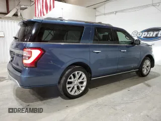 2019 Ford Expedition Max Platinum with VIN 1FMJK1LT6KEA89777, listed as a Copart auction lot 84071914 with 84,130 mi miles and Clean title. Bid and sale history available at DreamBid. Image 3.
