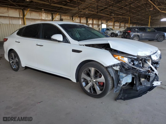2017 Kia Optima SX with VIN 5XXGW4L27HG169220, listed as a Copart auction lot 41532365 with 82,172 mi miles and Salvage Title. Bid and sale history available at carsss.com. Image 4.