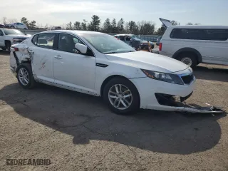 2012 Kia Optima LX with VIN 5XXGM4A74CG028537, listed as a Copart auction lot 51565835 with 0 mi miles and Salvage Title. Bid and sale history available at carsss.com. Image 4.