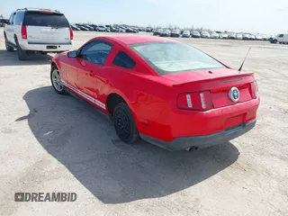2011 Ford Mustang V6 with VIN 1ZVBP8AM7B5169858, listed as a IAAI auction lot 41797997 with 172,906 mi miles and . Bid and sale history available at carsss.com. Image 3.