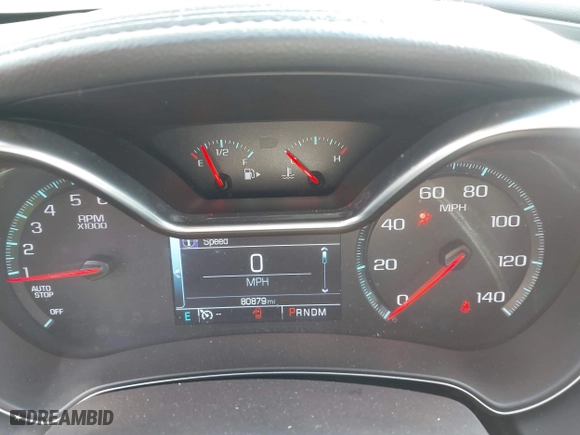 2019 Chevrolet Impala LT with VIN 2G11Z5SA1K9133722, listed as a IAAI auction lot 41358951 with 80,879 mi miles. Bid and sale history available at carsss.com. Image 7.