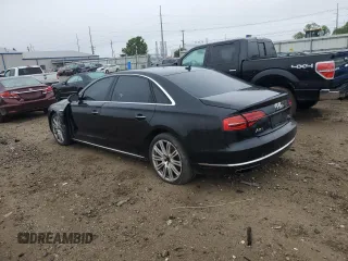 2015 Audi A8 4.0T with VIN WAU32AFD6FN037523, listed as a Copart auction lot 59757555 with 146,463 mi miles and Clean title. Bid and sale history available at DreamBid. Image 2.