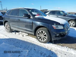 2014 Audi Q5 Premium Plus with VIN WA1LFAFP9EA115682, listed as a IAAI auction lot 41260091 with 145,744 mi miles. Bid and sale history available at carsss.com. Image 1.