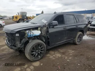 2023 Cadillac Escalade 4WD Sport with VIN 1GYS4FKL1PR258793, listed as a Copart auction lot 55128535 with 35,331 mi miles and Salvage title. Bid and sale history available at DreamBid. Image 1.