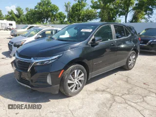2022 Chevrolet Equinox LT with VIN 3GNAXKEV2NL249806, listed as a Copart auction lot 65022125 with 90,361 mi miles and Clean title. Bid and sale history available at DreamBid. Image 1.