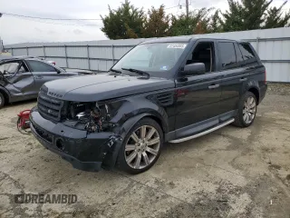 2007 Land Rover Range Rover Sport SC with VIN SALSH23407A986719, listed as a Copart auction lot 51454955 with 171,577 mi miles and Salvage title. Bid and sale history available at DreamBid. Image 1.