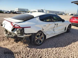 2021 Kia Stinger GT2 with VIN KNAE55LCXM6089814, listed as a Copart auction lot 87537165 with 41,773 mi miles and Salvage Title. Bid and sale history available at carsss.com. Image 3.
