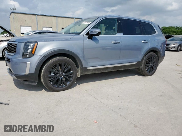 2020 Kia Telluride SX с VIN 5XYP5DHC7LG022016, выставлен на аукционе Copart как лот 59615085 с пробегом 62 175 миль миль и Списание • Salvage title. История ставок и продаж доступна на DreamBid. Изображение 1.