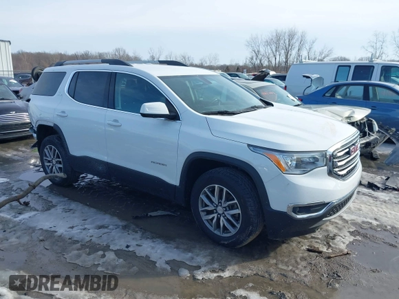 2019 GMC Acadia SLE with VIN 1GKKNSLS5KZ266328, listed as a IAAI auction lot 41641624 with 42,431 mi miles and . Bid and sale history available at DreamBid. Image 1.