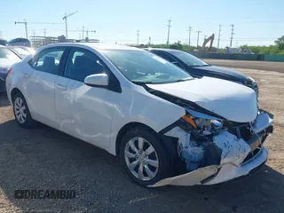 2016 Toyota Corolla L with VIN 2T1BURHE2GC628983, listed as a IAAI auction lot 42214895 with 110,820 mi miles and . Bid and sale history available at DreamBid. Image 1.