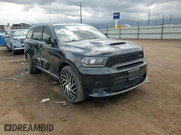 2020 Dodge Durango R/T with VIN 1C4SDJCT9LC261977, listed as a Copart auction lot 55223835 with 145,534 mi miles and Salvage title. Bid and sale history available at DreamBid. Image 14.