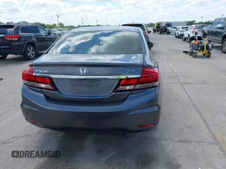 2014 Honda Civic Sedan LX with VIN 19XFB2F59EE079783, listed as a IAAI auction lot 42059609 with 179,922 mi miles. Bid and sale history available at carsss.com. Image 17.