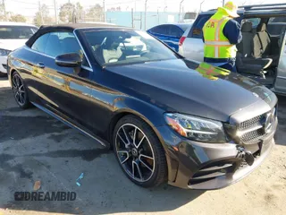 2021 Mercedes-Benz C 300 with VIN W1KWK8DB1MG070172, listed as a IAAI auction lot 41626862 with 44,622 mi miles and . Bid and sale history available at DreamBid. Image 1.