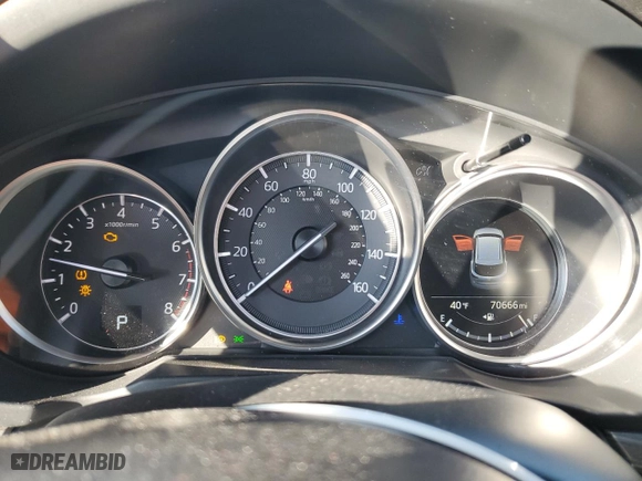 2018 Mazda CX-5 Grand Touring with VIN JM3KFBDMXJ0388590, listed as a Copart auction lot 46682645 with 70,666 mi miles and Salvage Title. Bid and sale history available at carsss.com. Image 9.