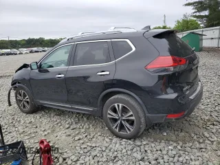 2017 Nissan Rogue SL with VIN 5N1AT2MV2HC857035, listed as a Copart auction lot 62498895 with 88,385 mi miles and Salvage title. Bid and sale history available at DreamBid. Image 2.