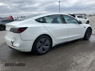2018 Tesla Model 3 Long Range Battery with VIN 5YJ3E1EA9JF023379, listed as a Copart auction lot 47531895 with 87,613 mi miles and Salvage Title. Bid and sale history available at DreamBid. Image 3.