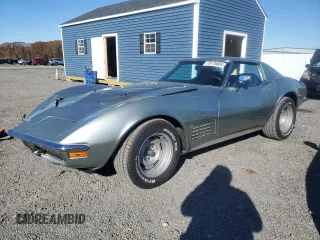 1972 Chevrolet Corvette with VIN 1Z37K2S521027, listed as a Copart auction lot 79170484 with 64,356 mi miles and Clean title. Bid and sale history available at DreamBid. Image 1.