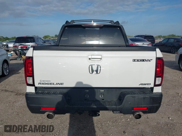 2023 Honda Ridgeline Black Edition with VIN 5FPYK3F81PB006534, listed as a IAAI auction lot 41947335 with 38,127 mi miles and . Bid and sale history available at DreamBid. Image 16.