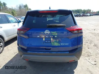 2022 Nissan Rogue SV with VIN 5N1BT3BB9NC709303, listed as a IAAI auction lot 42090732 with 21,455 mi miles. Bid and sale history available at carsss.com. Image 17.