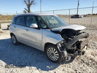 2014 FIAT 500L Easy with VIN ZFBCFABH0EZ015043, listed as a Copart auction lot 74581874 with 80,639 mi miles and Salvage Title. Bid and sale history available at carsss.com. Image 4.
