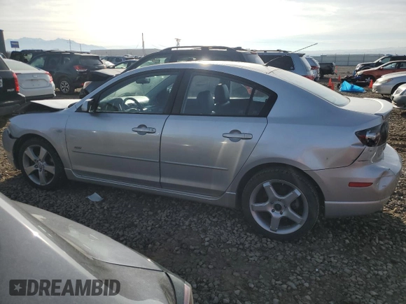 2006 Mazda 3 s with VIN JM1BK324861541353, listed as a Copart auction lot 85734934 with 198,881 mi miles and Salvage Title. Bid and sale history available at DreamBid. Image 2.