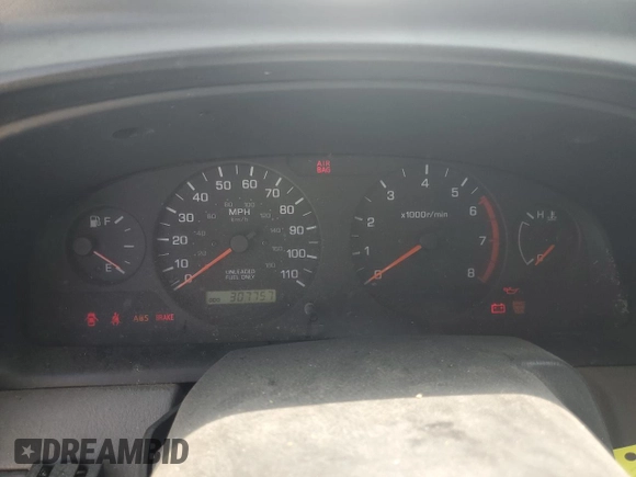 2000 Nissan Frontier XE with VIN 1N6ED27T8YC436513, listed as a Copart auction lot 60338695 with 307,757 mi miles and Clean title. Bid and sale history available at DreamBid. Image 9.