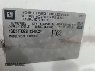 2017 GMC Savana z VIN 1GD37TCG2H1240624, wystawiony jako Copart lot #56150715 z przebiegiem 179 658 mil mil oraz Tytuł czysty. Historia ofert i sprzedaży dostępna na DreamBid. Obrazek 10.