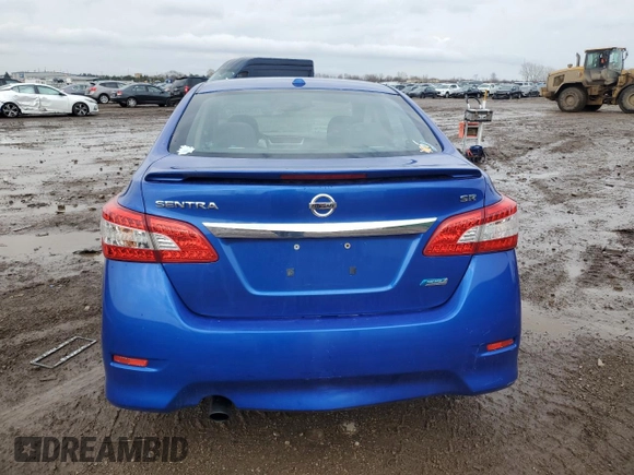2014 Nissan Sentra SR with VIN 3N1AB7AP3EY317788, listed as a Copart auction lot 51627355 with 89,090 mi miles and Salvage Title. Bid and sale history available at DreamBid. Image 6.