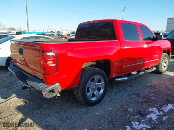 2014 Chevrolet Silverado 1500 LTZ with VIN 3GCUKSEC5EG171579, listed as a IAAI auction lot 41400865 with 105,738 mi miles. Bid and sale history available at carsss.com. Image 4.