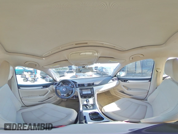 2013 Volkswagen Passat SE w/Sunroof with VIN 1VWBP7A35DC139094, listed as a Copart auction lot 48943295 with 74,302 mi miles and Salvage Title. Bid and sale history available at carsss.com. Image 12.