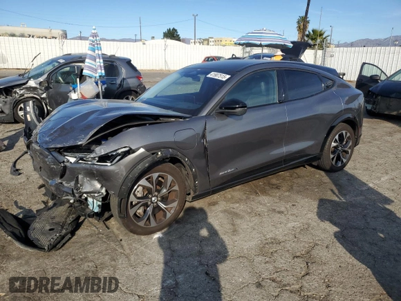 2021 Ford Mustang Mach-E Premium z VIN 3FMTK3R73MMA28172, wystawiony jako Copart lot #41907515 z przebiegiem 12 518 mil mil oraz Szkoda całkowita • Salvage title. Historia ofert i sprzedaży dostępna na DreamBid. Obrazek 1.