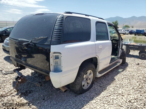 2004 GMC Yukon Denali with VIN 1GKEK63U64J170918, listed as a Copart auction lot 76378334 with 0 mi miles and Salvage Title. Bid and sale history available at carsss.com. Image 3.