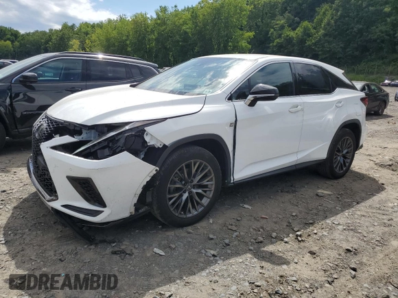2020 Lexus RX with VIN 2T2SZMDA0LC221256, listed as a Copart auction lot 66888844 with 39,902 mi miles and Salvage Title. Bid and sale history available at carsss.com. Image 1.